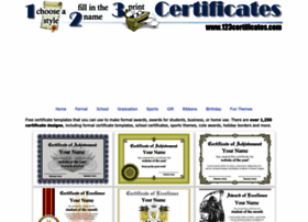123certificates.com 123certificates.com
