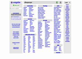 albuquerque.craigslist.org albuquerque.craigslist.org