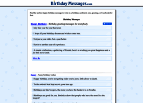 birthdaymessages.com birthdaymessages.com