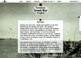 canadiangreatwarproject.com canadiangreatwarproject.com