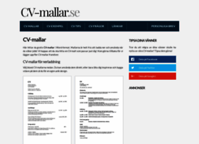 cv-mallar.se cv-mallar.se