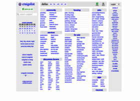 dallas.craigslist.org dallas.craigslist.org