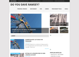 doyoudaveramsey.com doyoudaveramsey.com