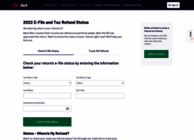 efstatus.taxact.com efstatus.taxact.com