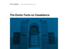 fac-chariaa.ma fac-chariaa.ma
