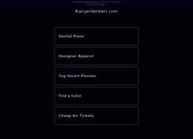 kariyerdersleri.com kariyerdersleri.com