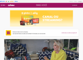 maisvoce.globo.com maisvoce.globo.com