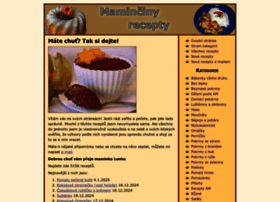 mamincinyrecepty.cz mamincinyrecepty.cz