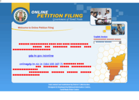 onlinegdp.tn.nic.in onlinegdp.tn.nic.in