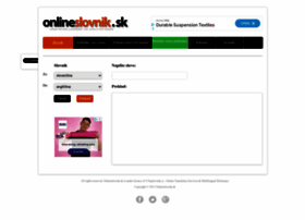 onlineslovnik.sk onlineslovnik.sk