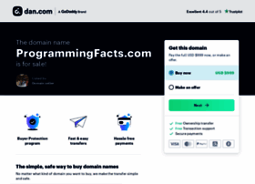 programmingfacts.com programmingfacts.com