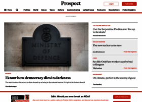 prospectmagazine.co.uk prospectmagazine.co.uk