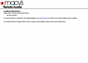 remote.macys.net remote.macys.net