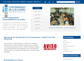 secretaria.ula.ve secretaria.ula.ve