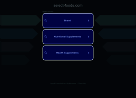select-foods.com select-foods.com