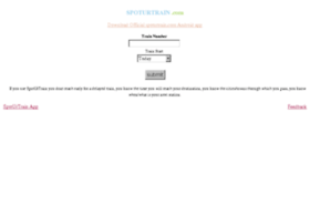 spoturtrain.com spoturtrain.com