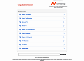 telugudailyserials.com telugudailyserials.com