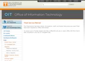 tmail.utk.edu tmail.utk.edu