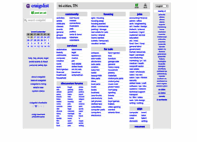 tricities.craigslist.org tricities.craigslist.org