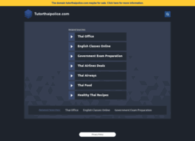tutorthaipolice.com tutorthaipolice.com