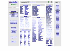 washingtondc.craigslist.org washingtondc.craigslist.org
