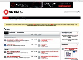 xoticpcforums.com xoticpcforums.com